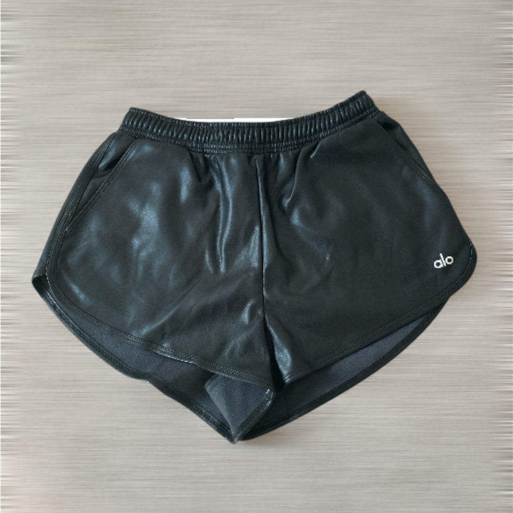 ALO Yoga Faux Leather Shorts